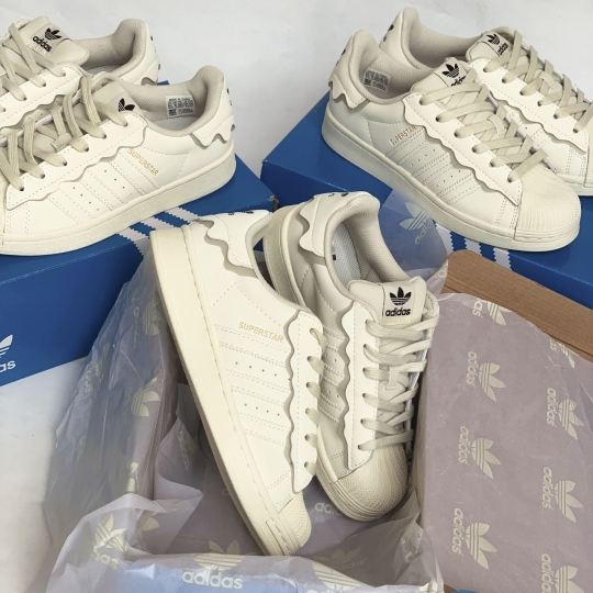 ADIDAS SUPERSTAR CAPPUCCINO WHITE